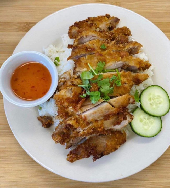 Khao Man Gai Crispy Chicken