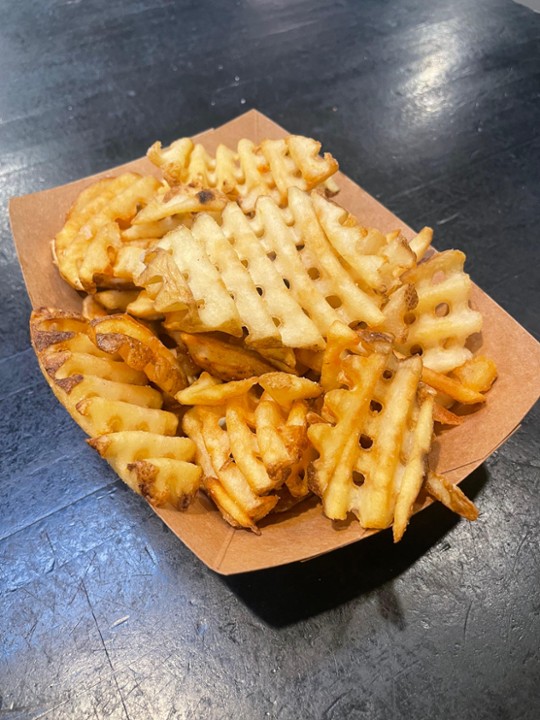 PLAIN Waffle Fries