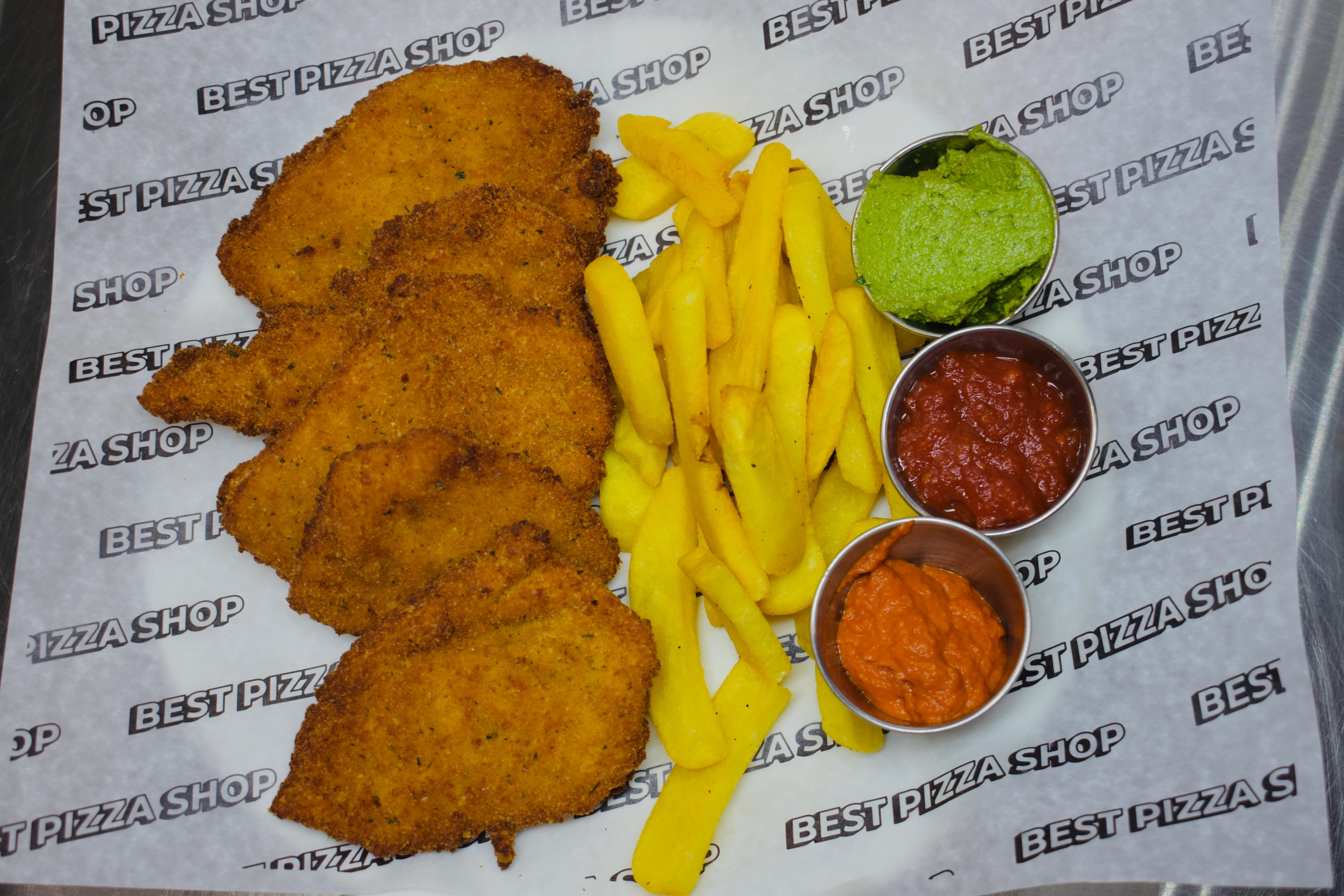 Kids Chicken Cutlets With Fries