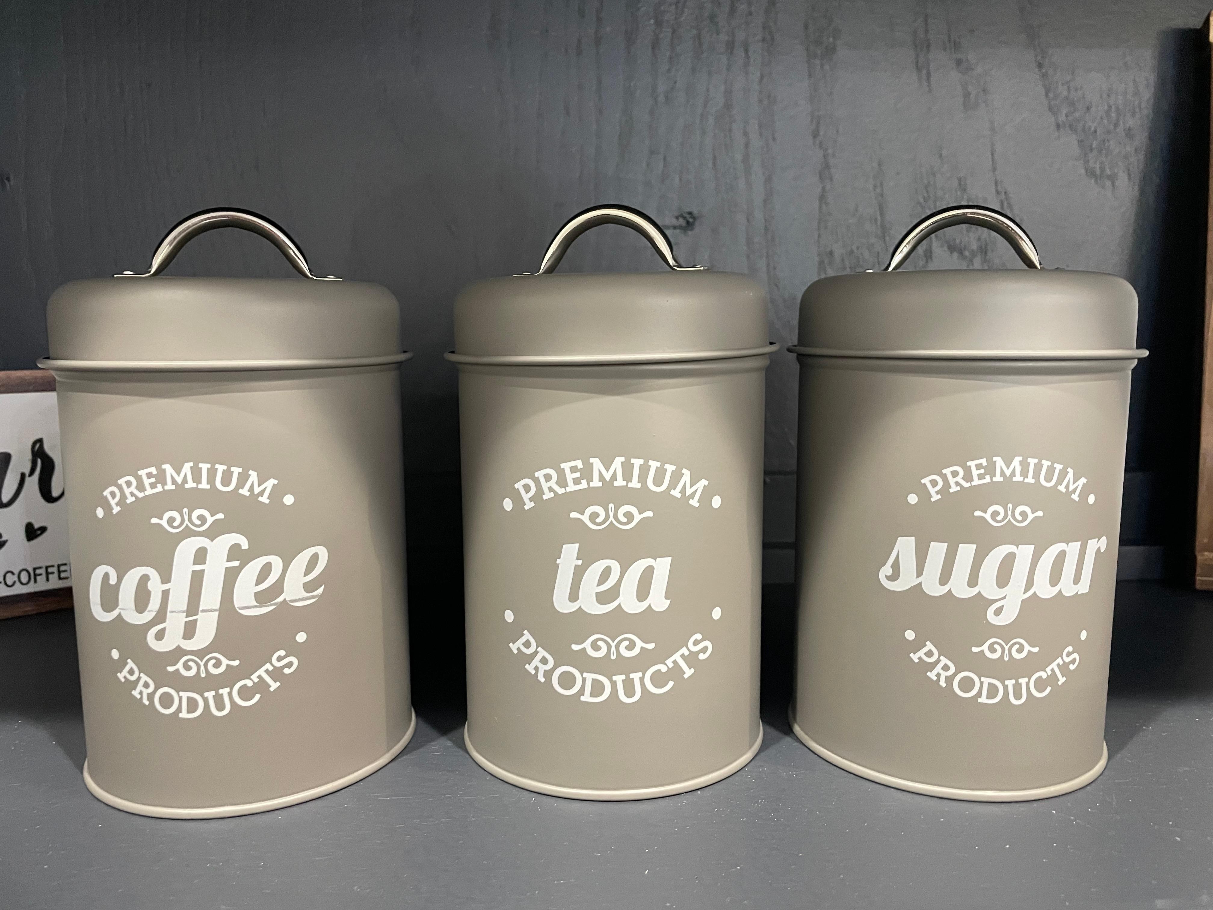Daily Life GREY Small Canister Set of 3