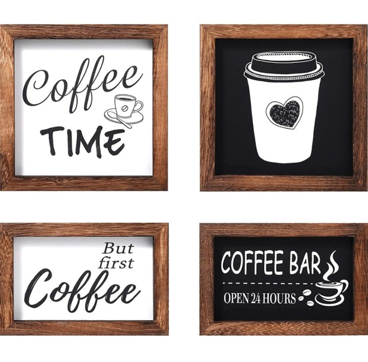 Coffee Bar Decor Sign