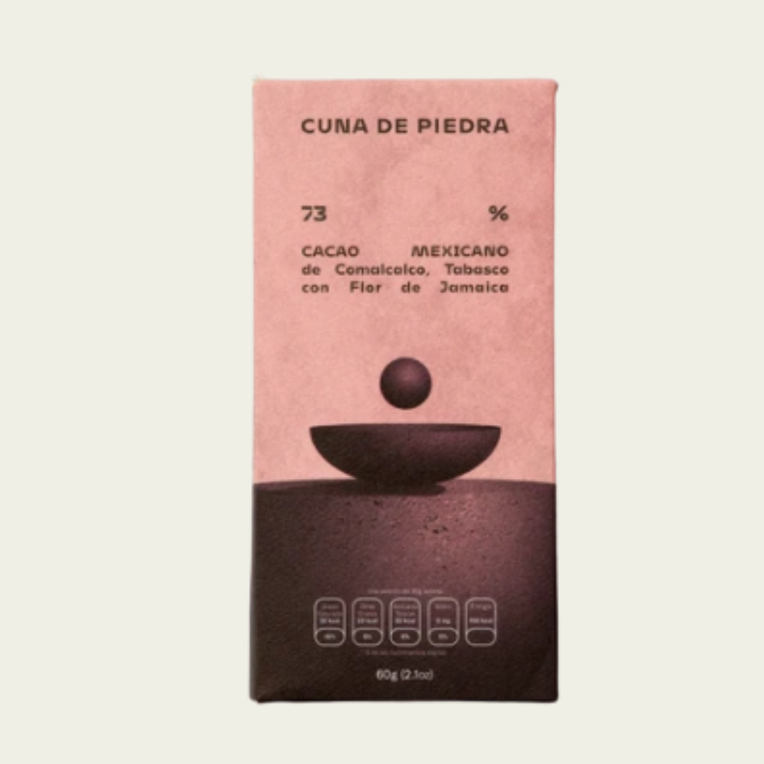 Cuna di Piedra 73% Cacao with Hibiscus Flowers
