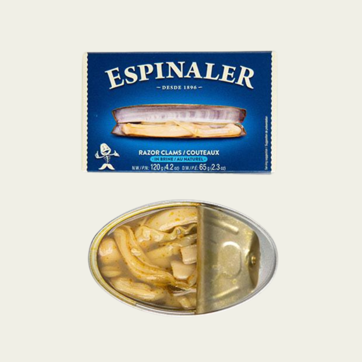 Espinaler Razor Clams in Brine