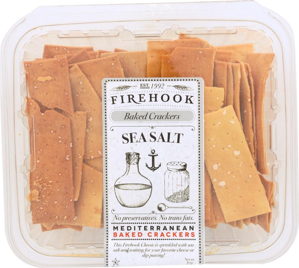 Firehook Sea Salt Baked Crackers