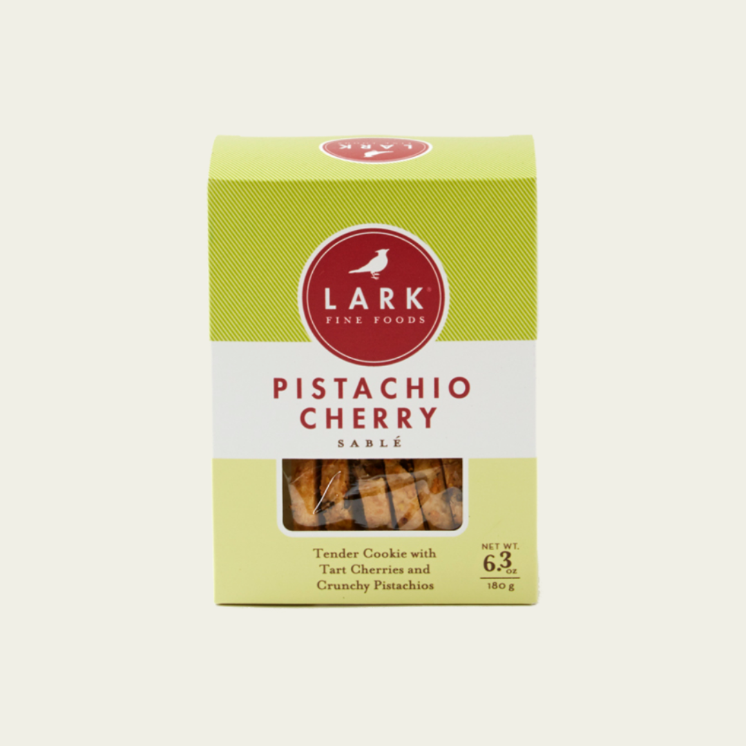 Lark Cherry-Pistachio Sablés