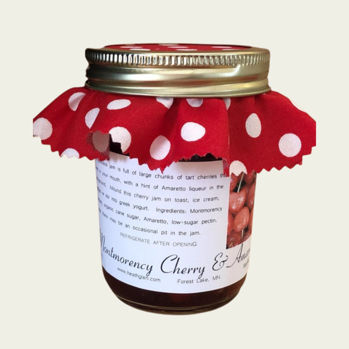 Heathglen Montmorency Cherry & Amaretto Jam