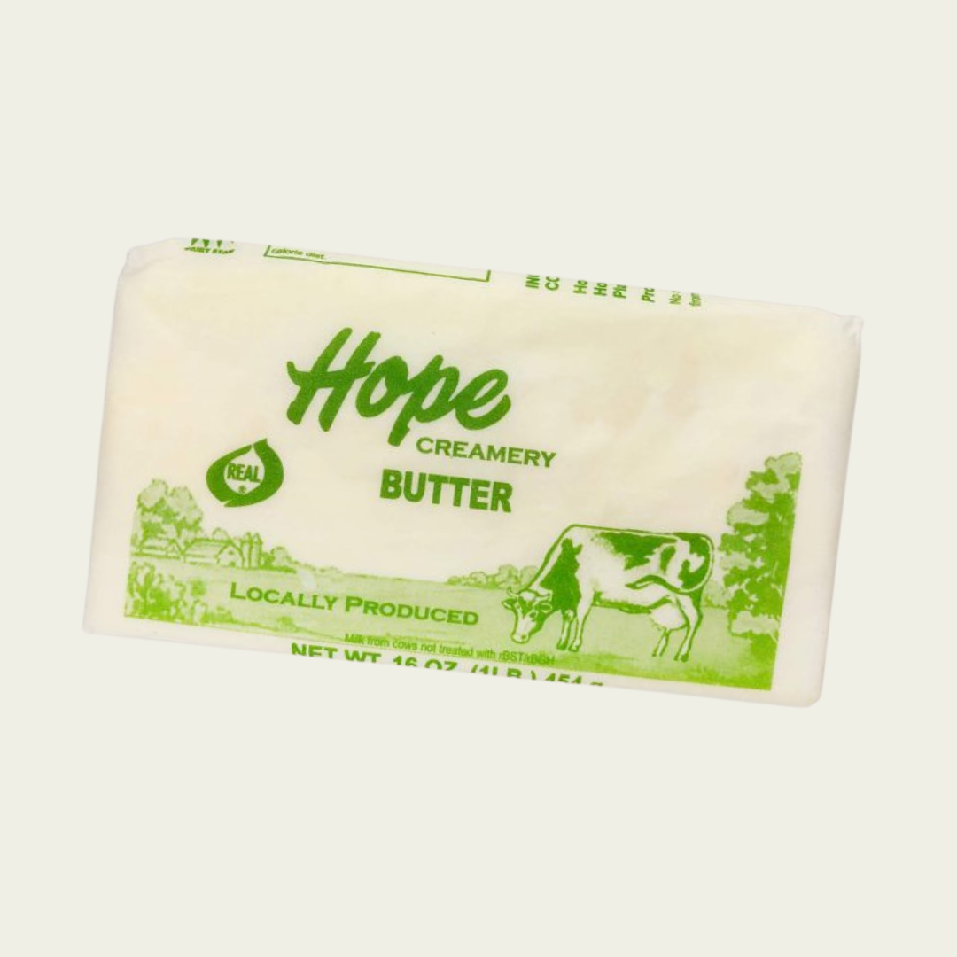 Hope Creamery Butter, Salted, 1 lb.