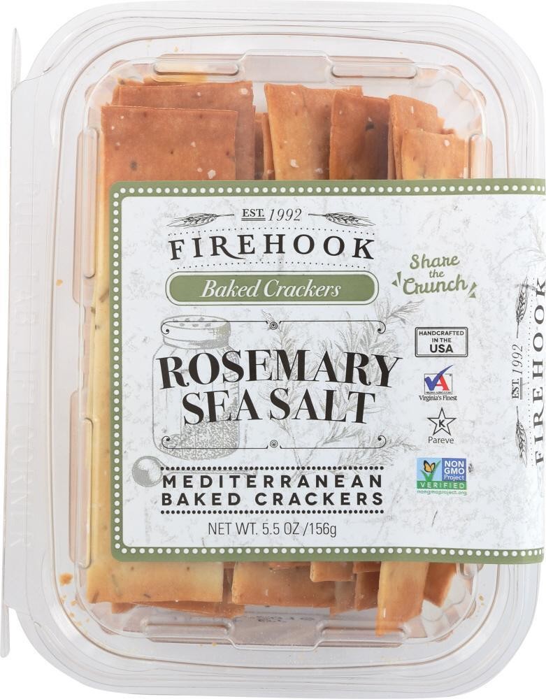 Firehook Rosemary & Sea Salt Crackers