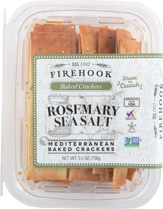 Firehook Rosemary & Sea Salt Crackers