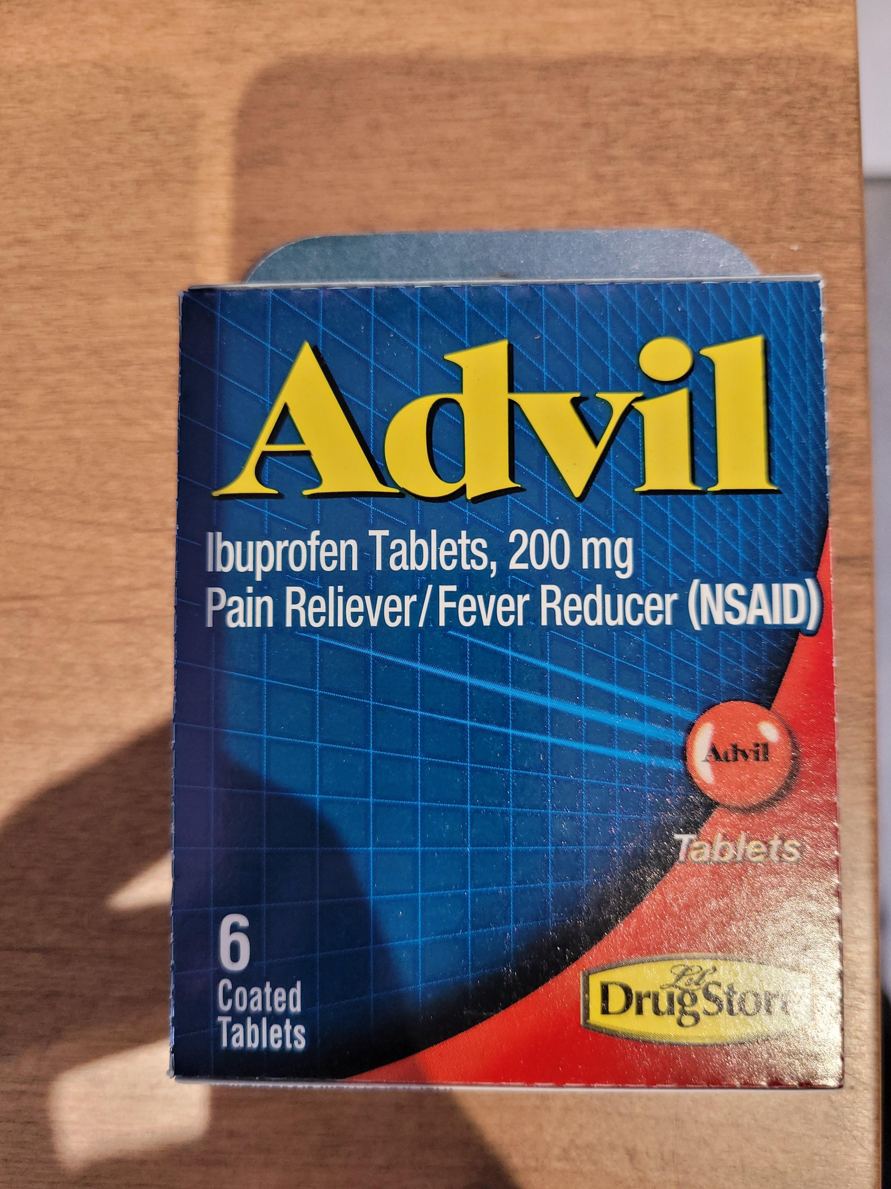 Advil Tabs Vial 10 CT