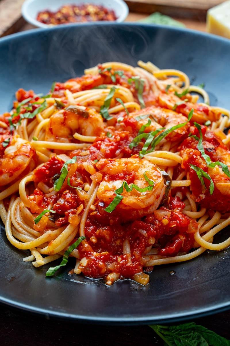 Shrimp Fra Diavolo - Dinner