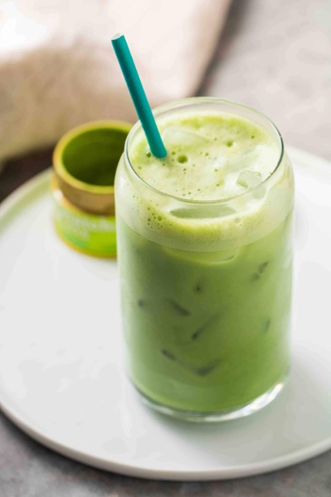 Green Matcha Vanilla Latte