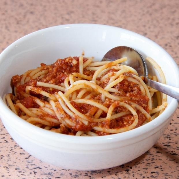 Kids Spaghetti W/ Meat Sauce