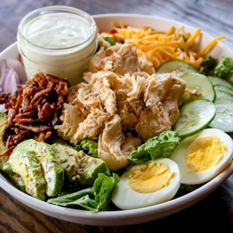 Keto Chicken Cobb Salad