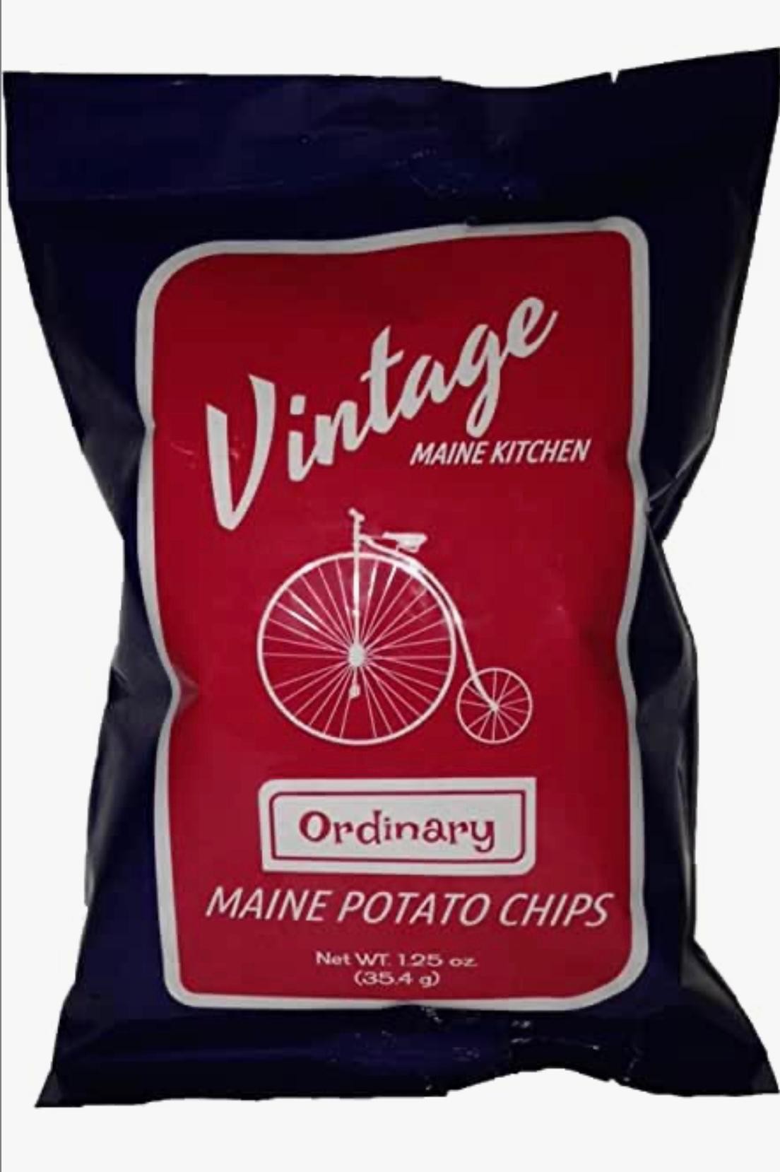 Vintage Maine Kitchen "Ordinary" Potato Chips 1.25 oz