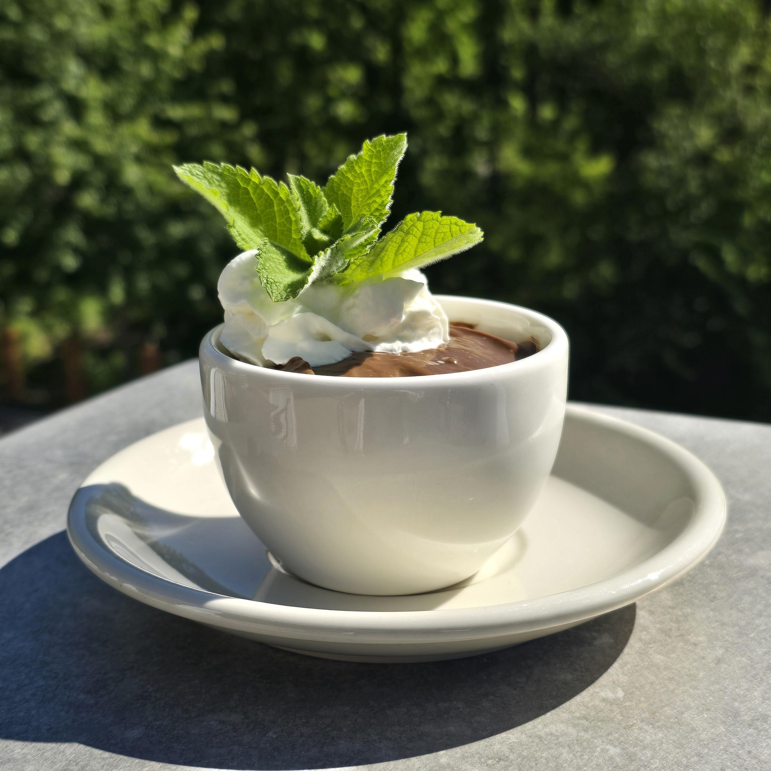 Dave's House-Made Chocolate Mint Pudding