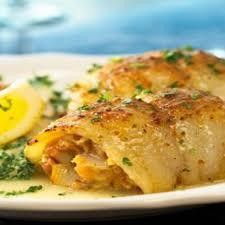 Parmesan Stuffed Flounder