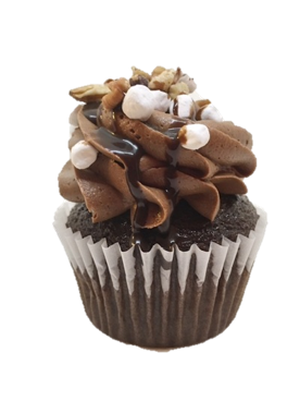 ROCKY ROAD CUPCAKE