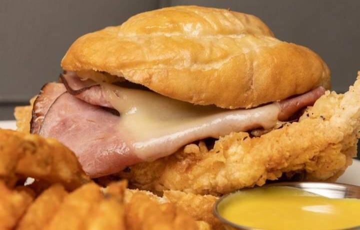 Chicken Cordon Bleu Sandwich