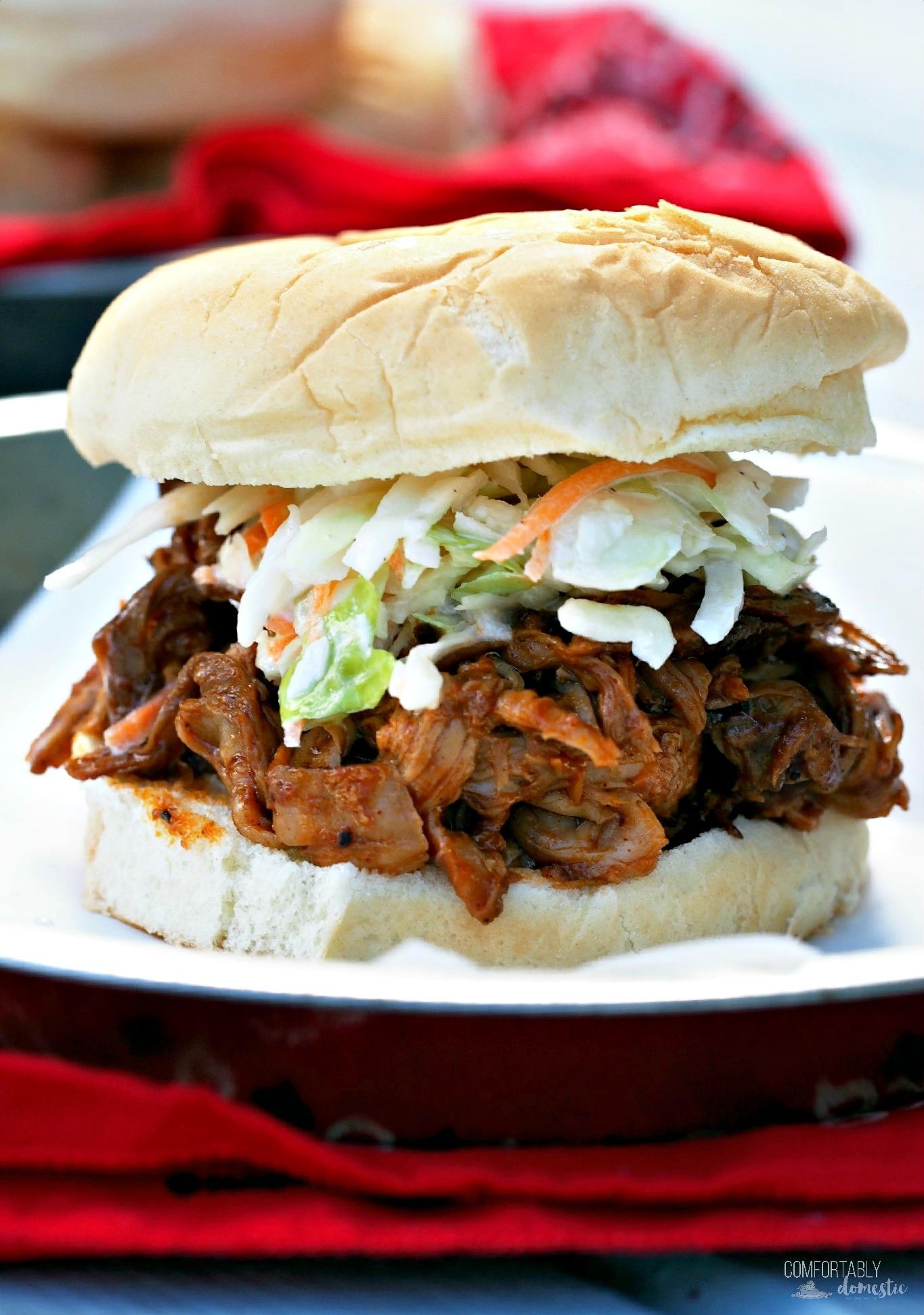 BBQ Pulled Pork and Slaw
