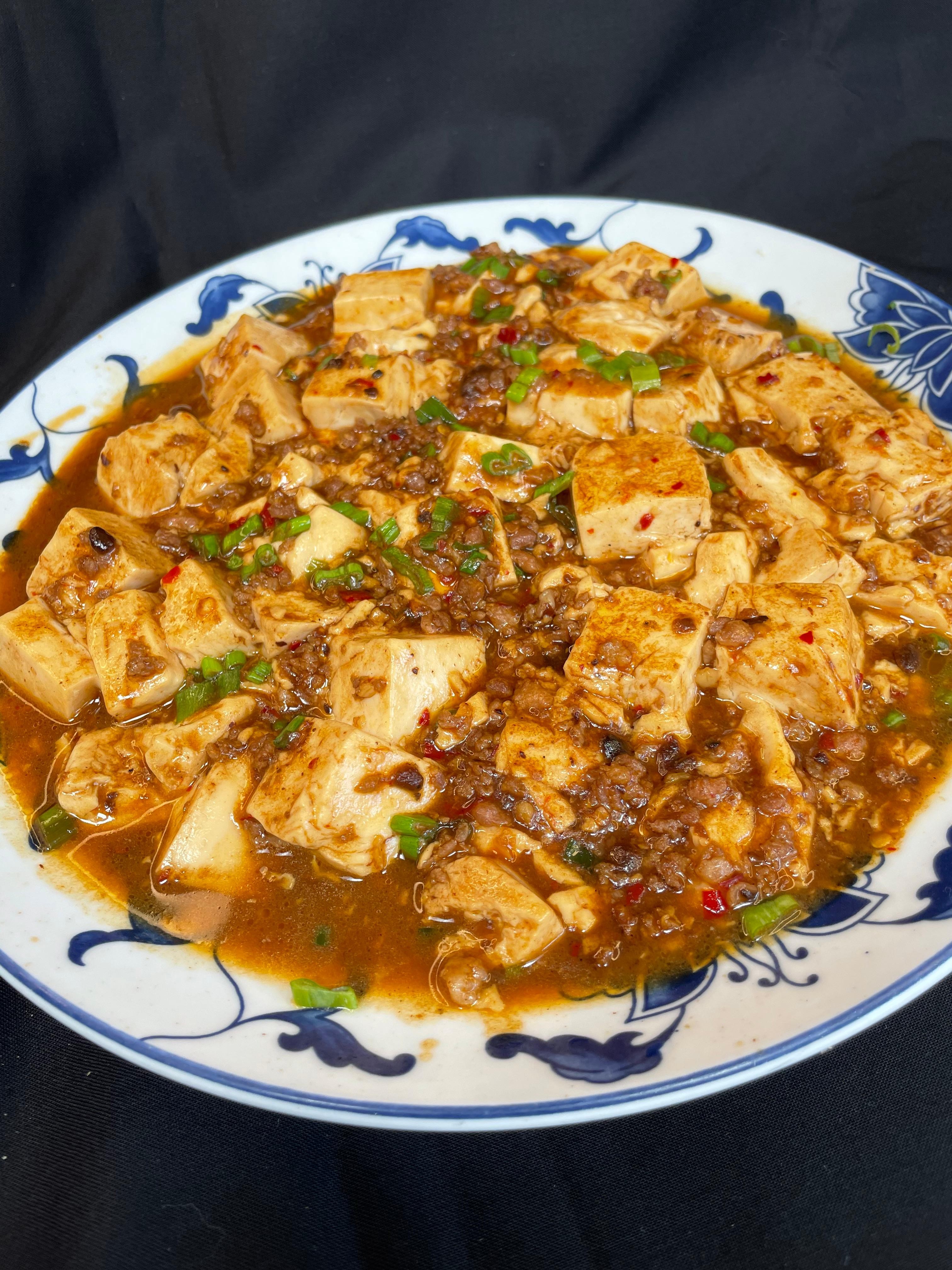 Mapo Tofu with minced pork