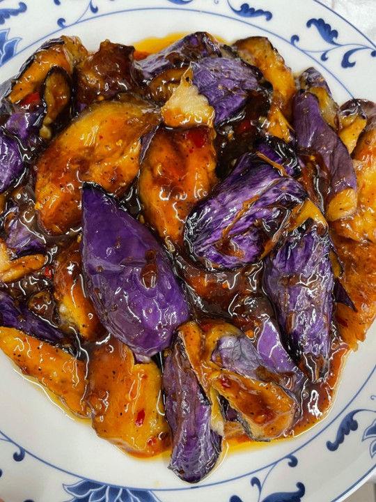 Eggplants in Garlic Sauce