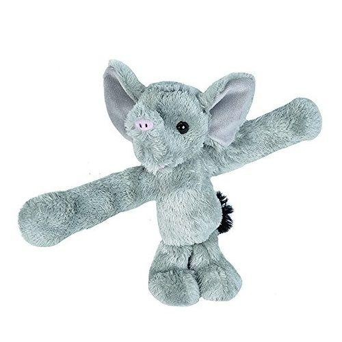 Wild Republic Huggers  Elephant Plush Toy  Slap Bracelet  Stuffed Animal  Kids Toys  8