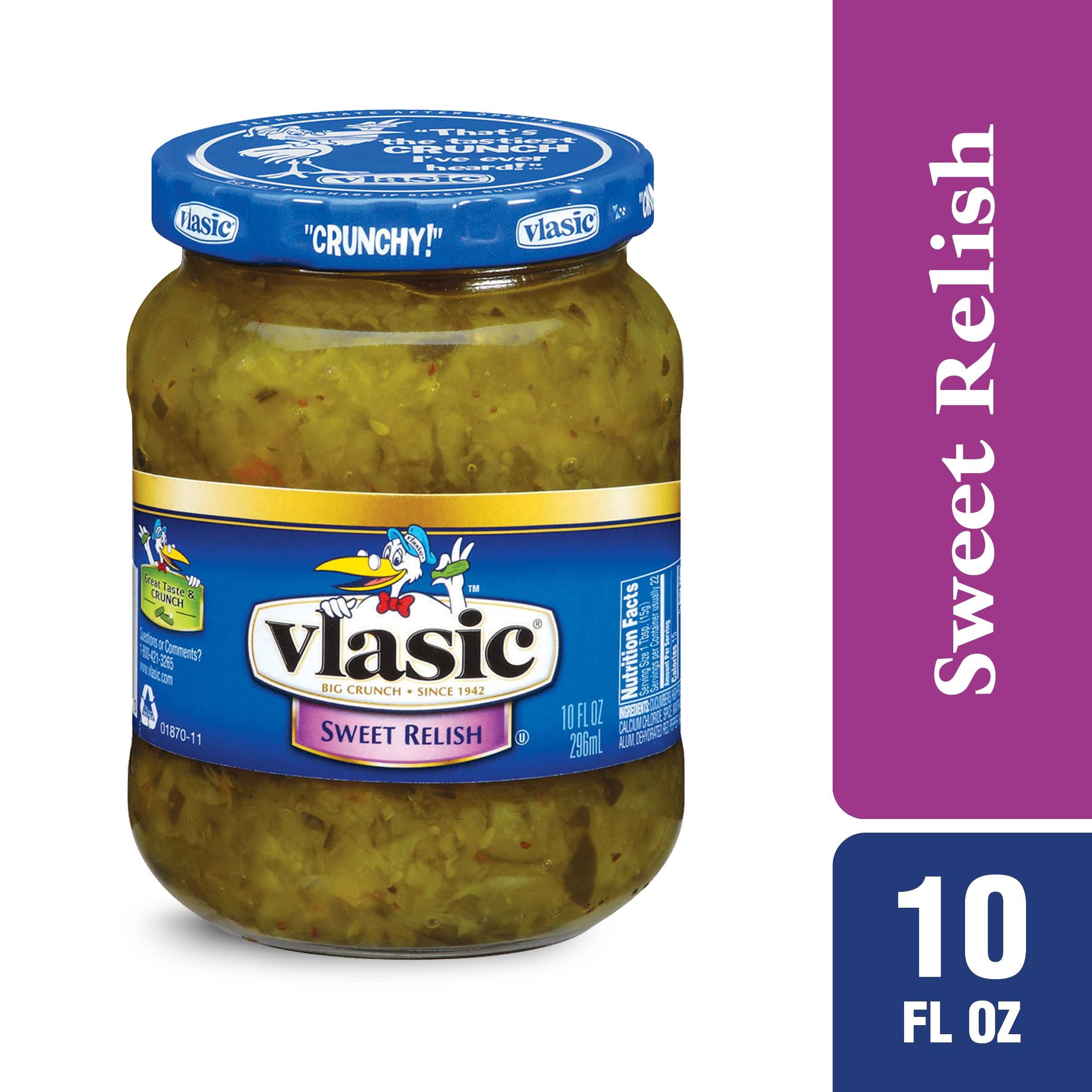 Vlasic Kosher Sweet Pickle Relish  Sweet Relish  10 Oz