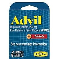 Advil 200 mg - 4 Tablets