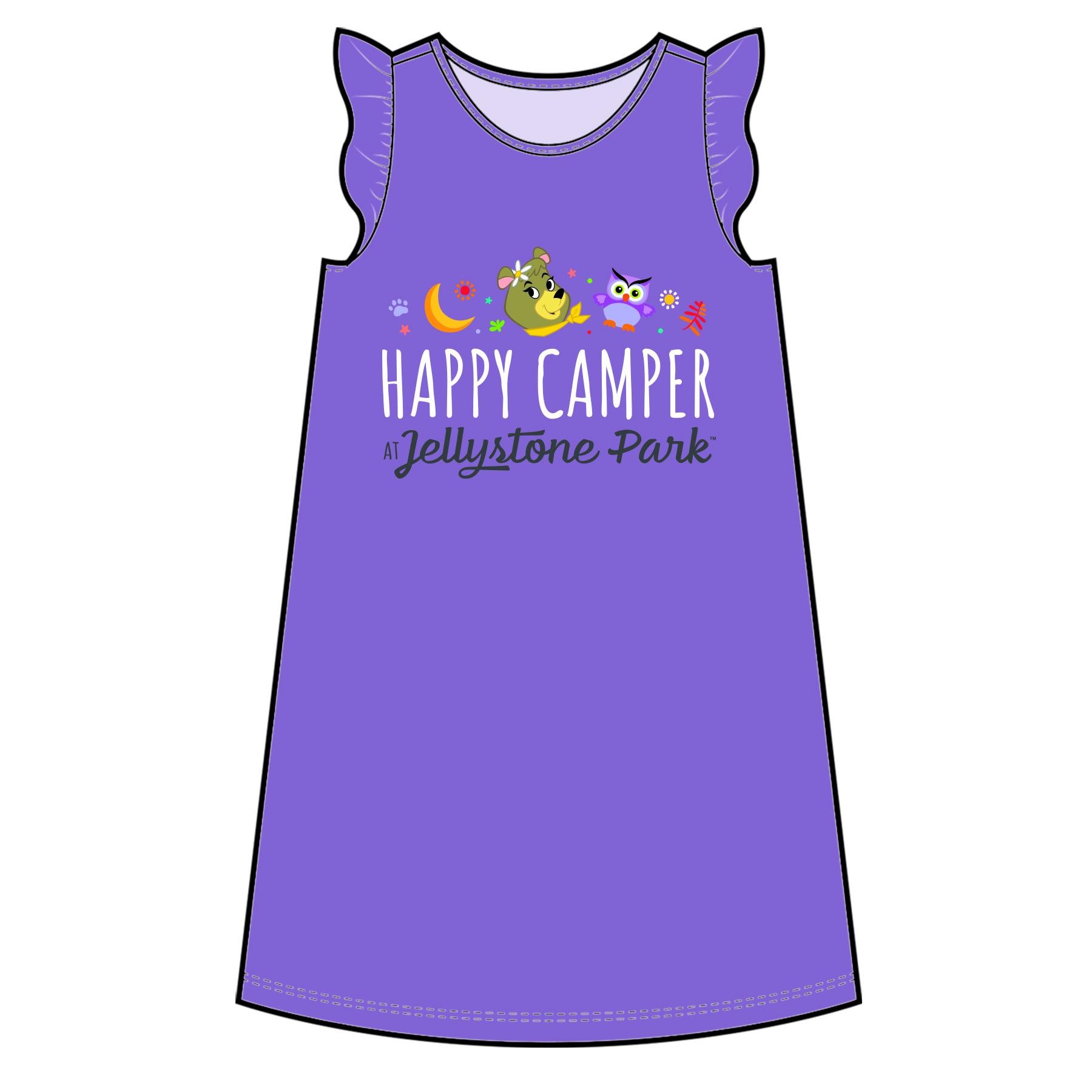 Jellystone Park Happy Camper Youth Nightgown (YXL)