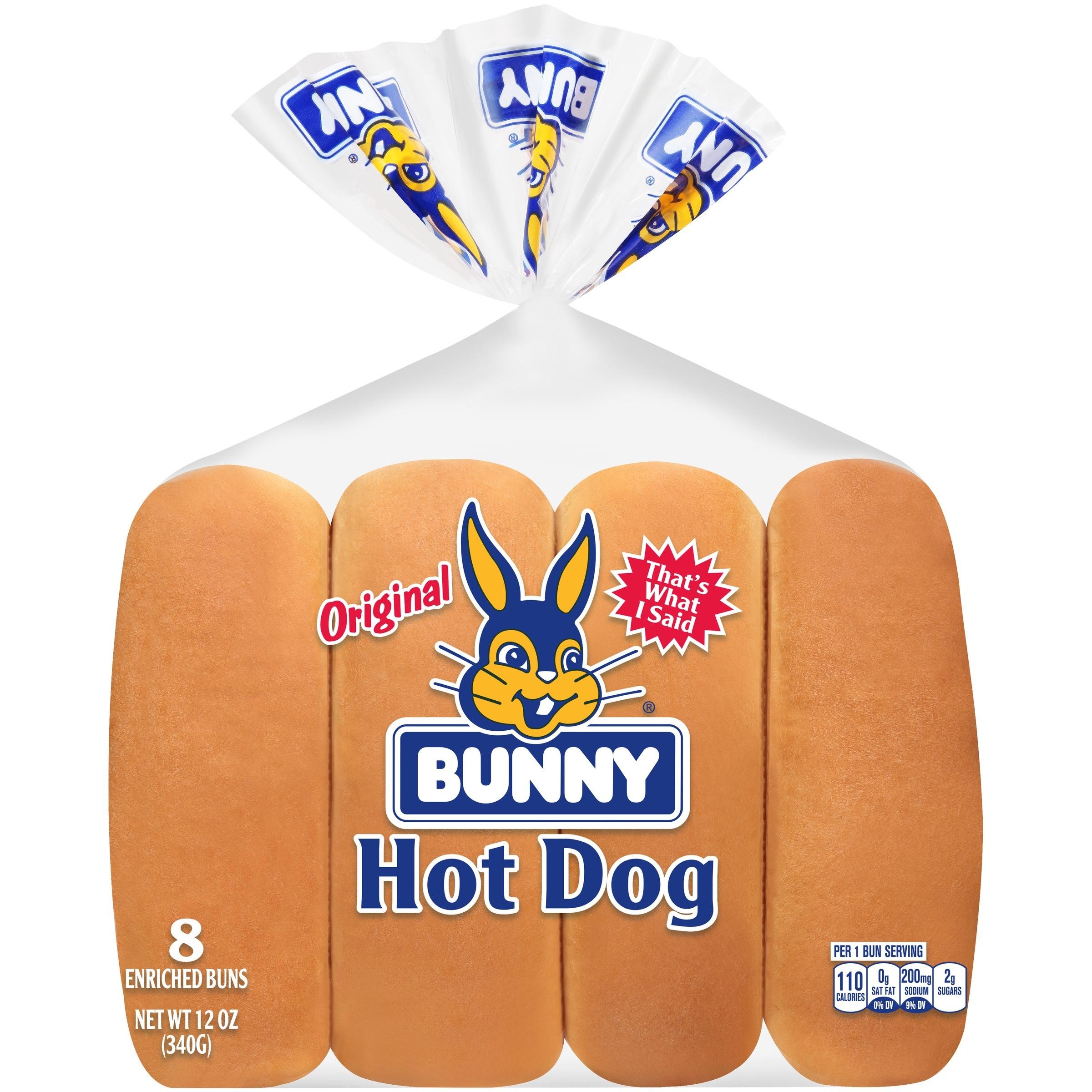 Hot Dog Buns - 8 Count