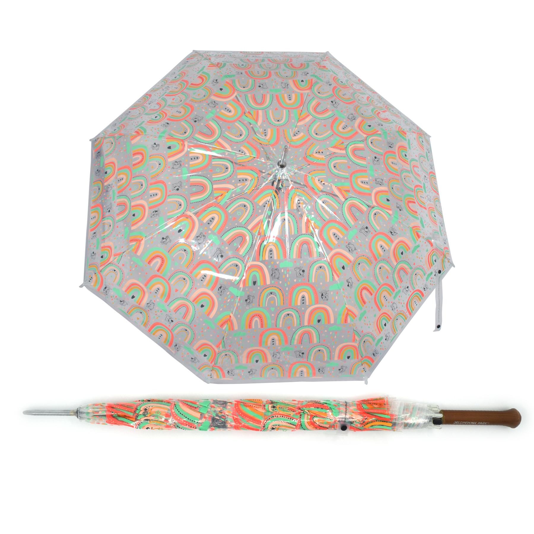 Yogi Bear Rainbow & Raindrops Umbrella