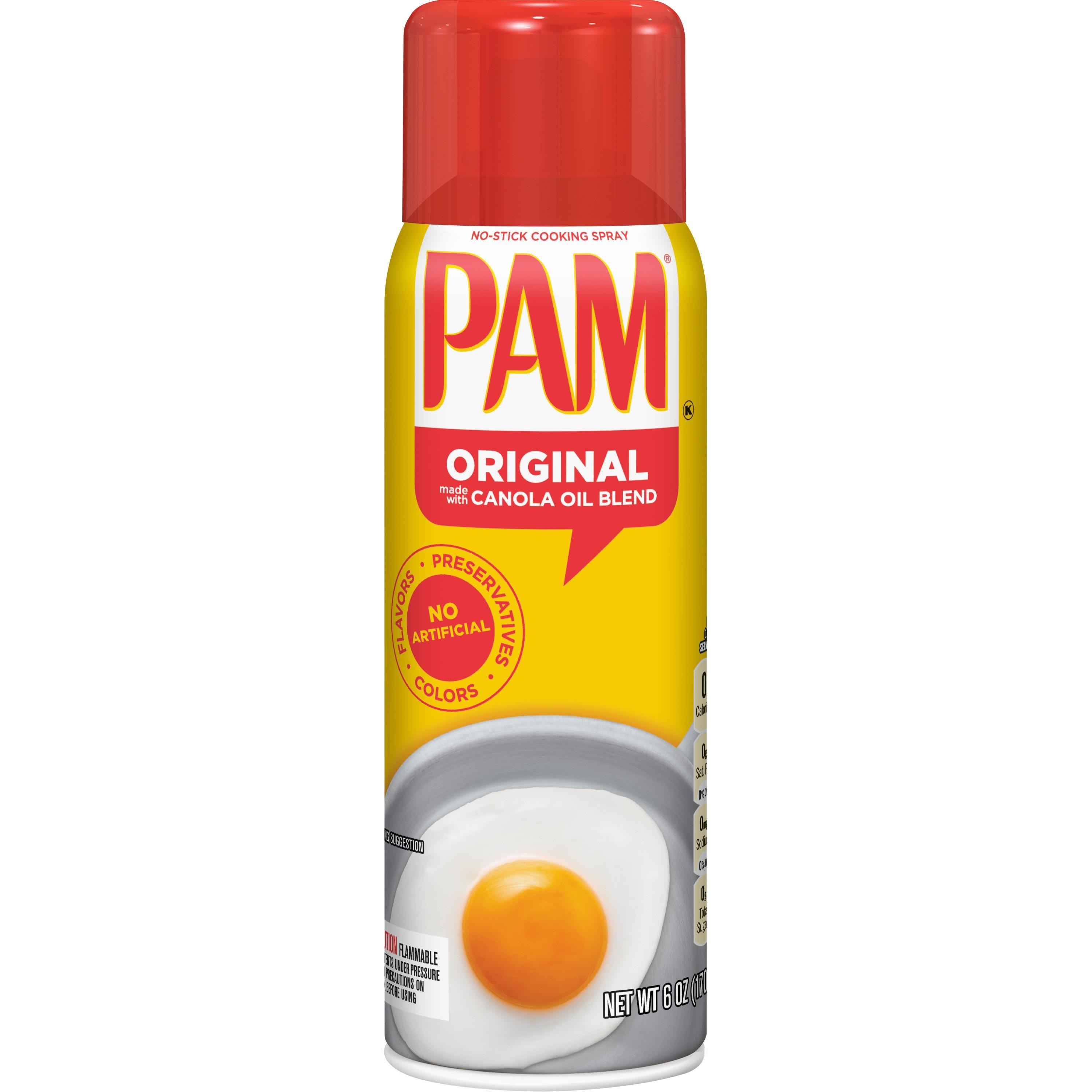 PAM Non Stick Original Cooking Spray  6 Oz