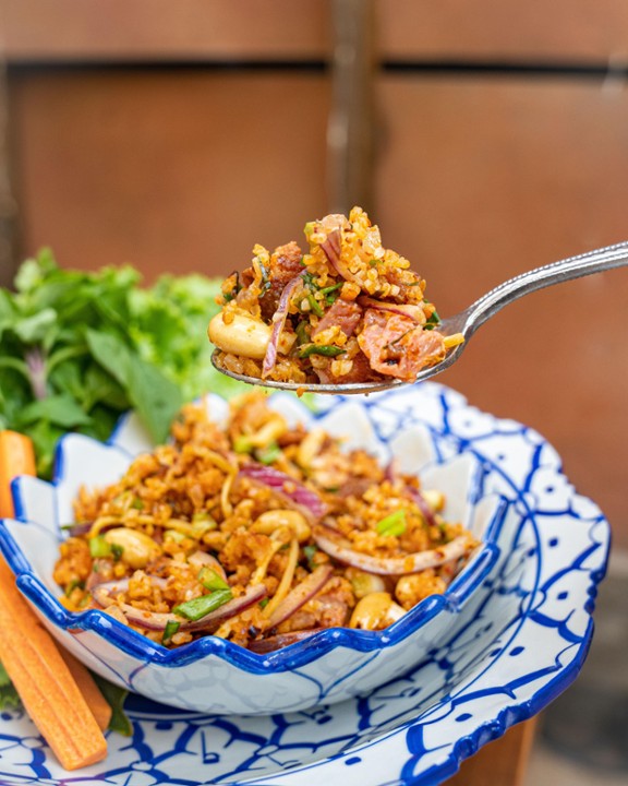 Crispy Sticky Rice Salad