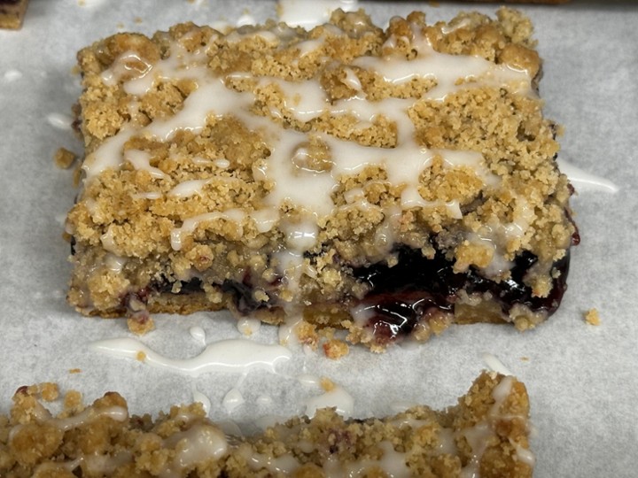 BLUEBERRY CRUMB BAR