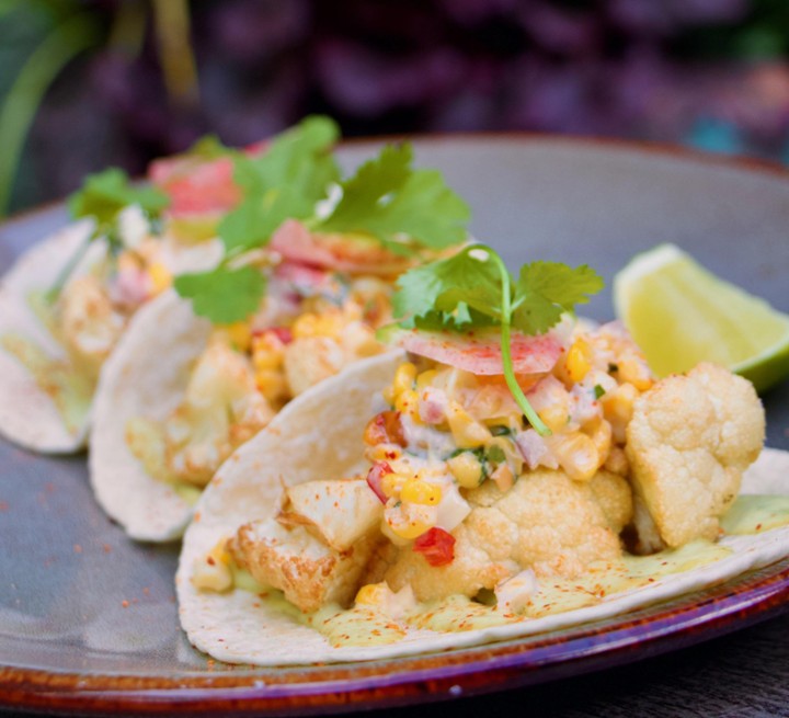 Cauliflower Esquites Tacos