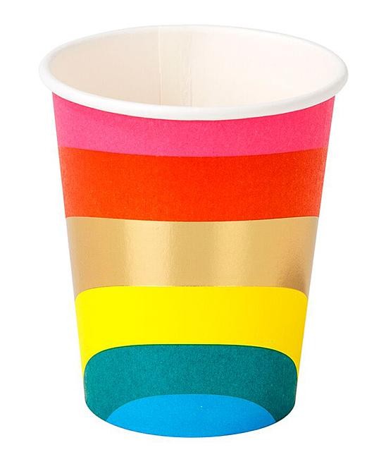 Talking Tables Rainbow Cups, 250ml