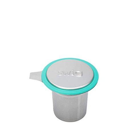 Swig Life Women's Tea Infusers  - Teal & Stainless Steel Silicone Cover Tea Infuser