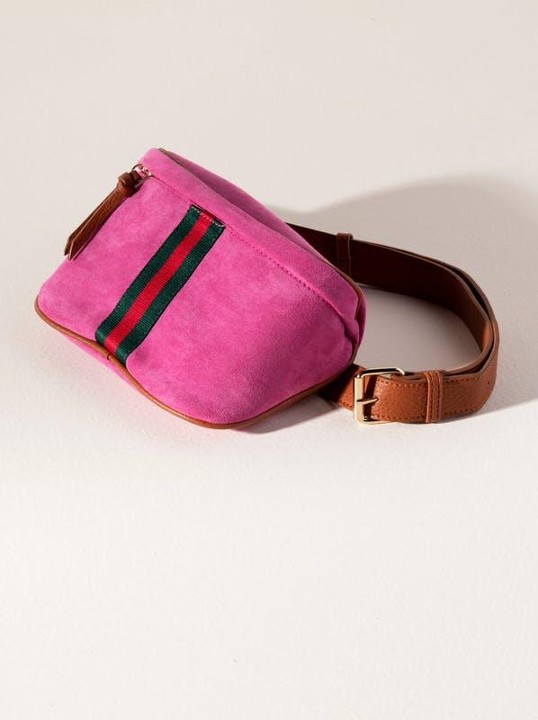 Shiraleah Blakely Belt Bag - Raspberry - Pink