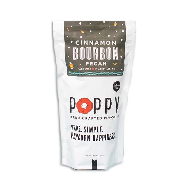 Poppy Cinnamon Bourbon Pecan Popcorn