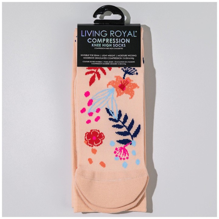 Living Royal Compression Socks - Floral
