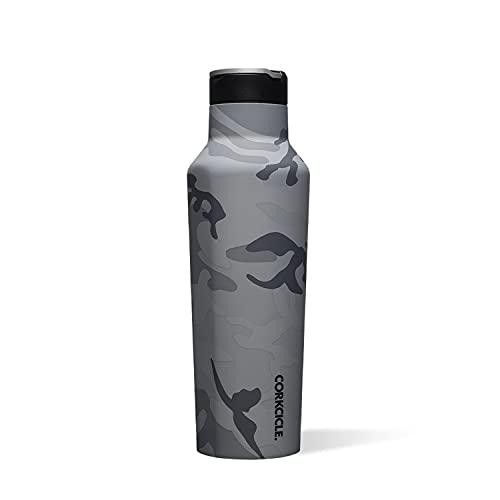 Water Bottle (20 Oz) Grey Camo