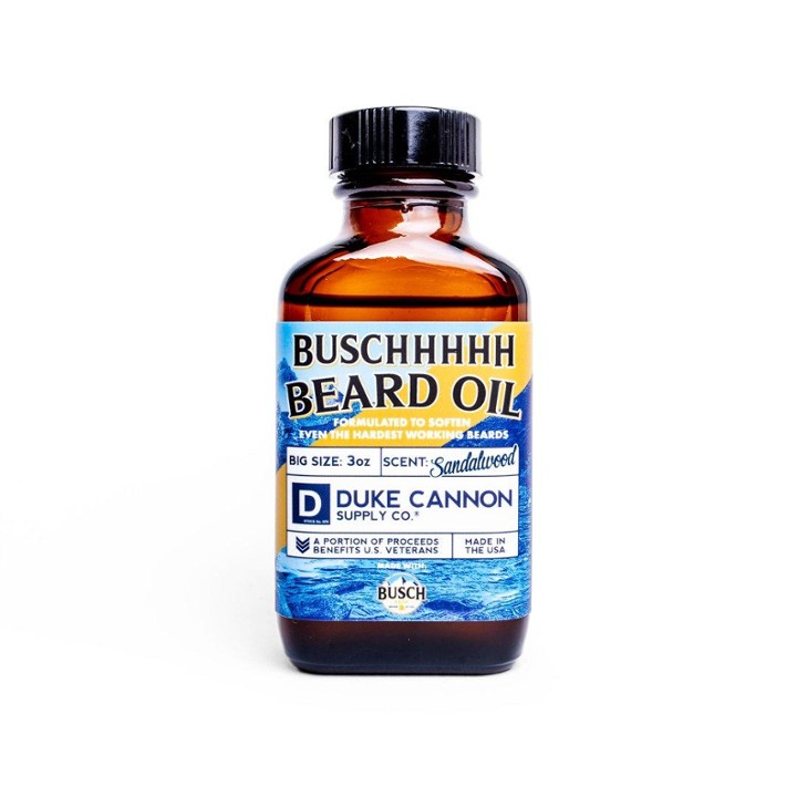 Duke Cannon 1004022 3 Oz Busch Beard Oil