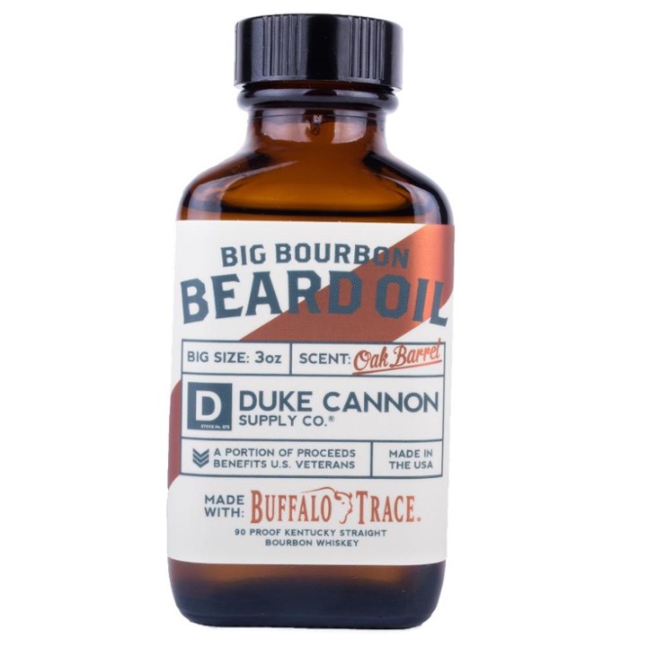 Duke Cannon Big Bourbon Beard Oil 3 Oz
