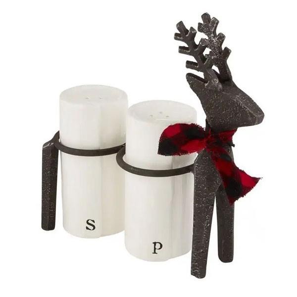 Reindeer Salt and Pepper Shaker Set