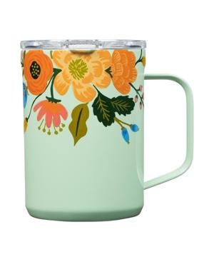 Corkcicle 16 Oz Rifle Paper Co. Lively Floral Coffee Mug - Mint