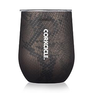 Corkcicle Stemless 12 Oz Wine Tumbler  Sliding Lid  Insulated Stainless ST Shirtl