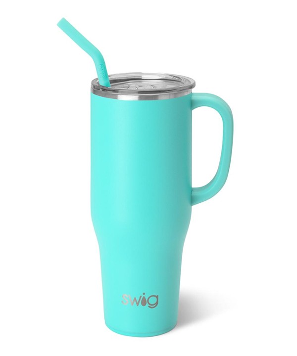 Swig Life  Travel Mugs Aqua - Aqua Mega 40-Oz. Travel Mug