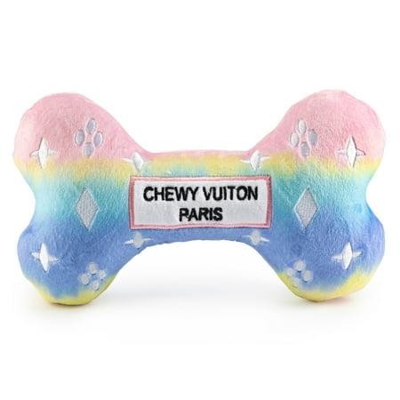 Haute Diggity Dog Chewy Vuiton Pink Ombré Collection – Soft Plush Designer Dog Toys with Squeaker & Fun  Parody Designs from Safe  Machine-Washable