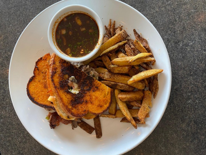 Mexican Prime Rib Sandwich